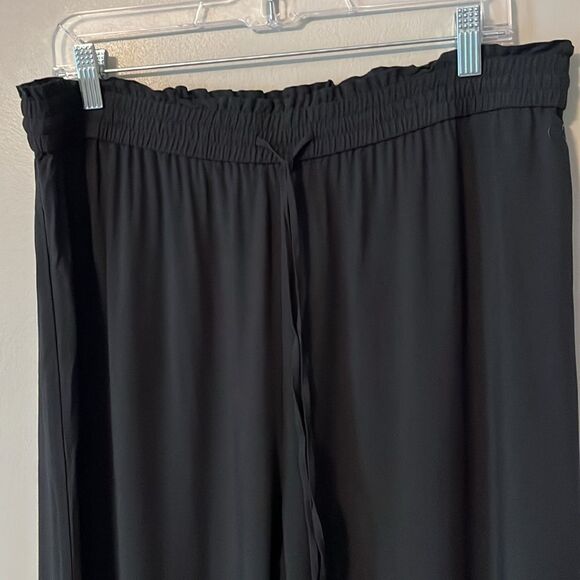 New! Calia Carrie Underwood Wide Leg Swim Cover Up Pant Size Large Black NWT - Picture 5 of 16